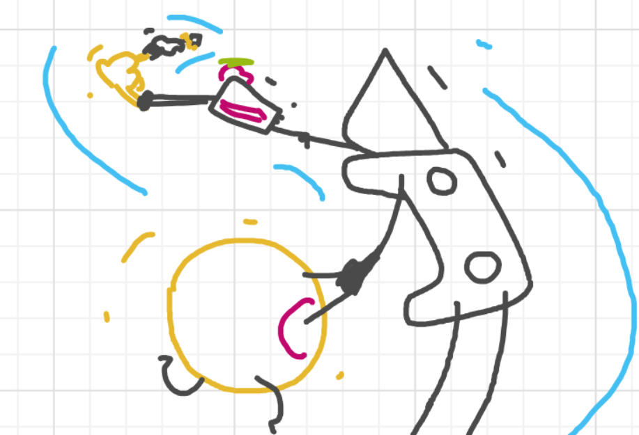 A panel from I've Been Everywhere, Man, episode nine of the Board Boards object show by Furretwalk/WalkingFurret.